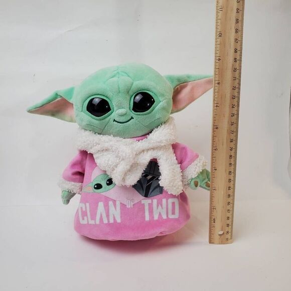 Star Wars Mandalorian Grogu The Child Valentine's Day 8" Plush Baby Yoda Mattel - Picture 3 of 6
